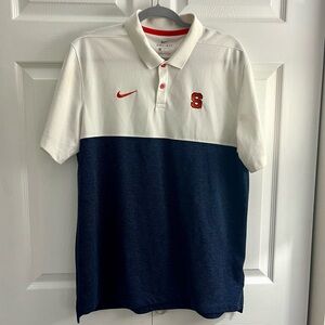 Syracuse Golf Polo Shirt, Nike Dri-Fit, Size L